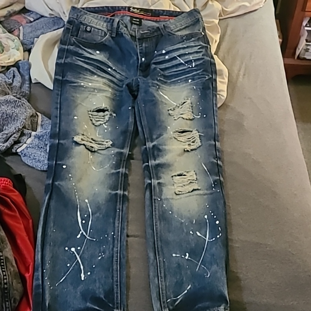 Switch slim straight jeans